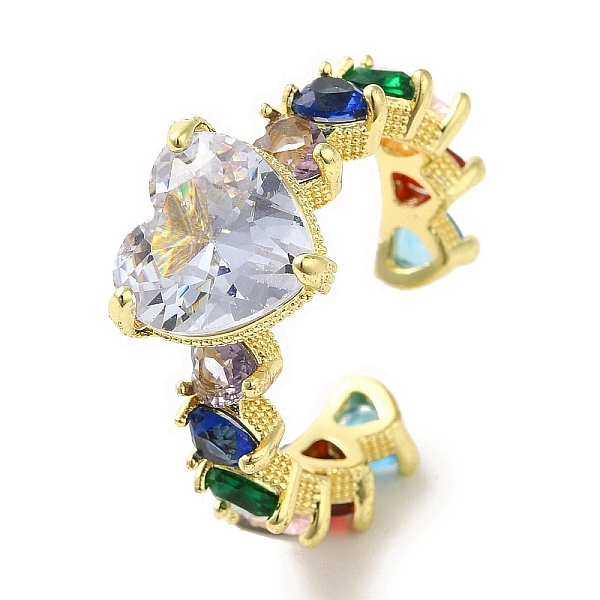 PandaHall Brass Micro Pave Cubic Zirconia Rings for Women, with Glass, Long-Lasting Plated, Heart, Colorful, Adjustable Brass+Cubic Zirconia...
PandaHall Brass Micro Pave Cubic Zirconia Rings for Women, with Glass, Long-Lasting Plated, Heart, Colorful, Adjustable Brass+Cubic Zirconia...