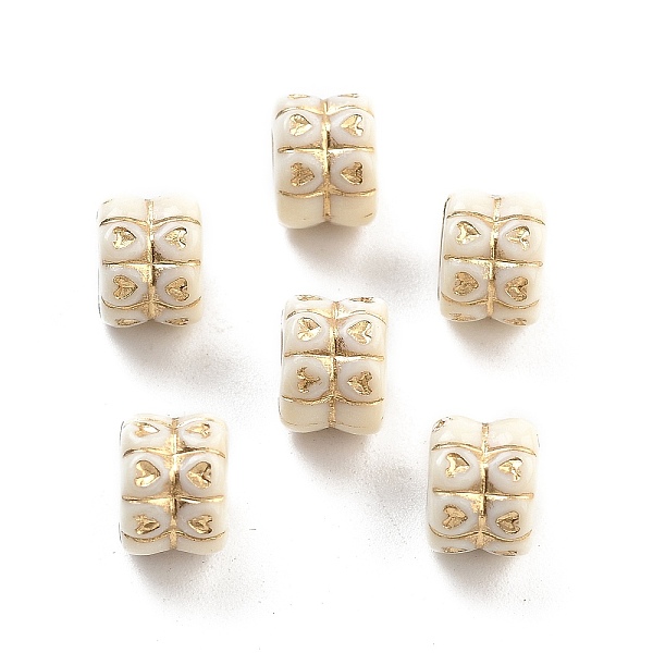 PandaHall Plating Acrylic Beads, Golden Metal Enlaced, Flat Round with Heart, Old Lace, 8x6.5mm, Hole: 3.8mm, 1811pcs/500g Acrylic Flat...
PandaHall Plating Acrylic Beads, Golden Metal Enlaced, Flat Round with Heart, Old Lace, 8x6.5mm, Hole: 3.8mm, 1811pcs/500g Acrylic Flat...