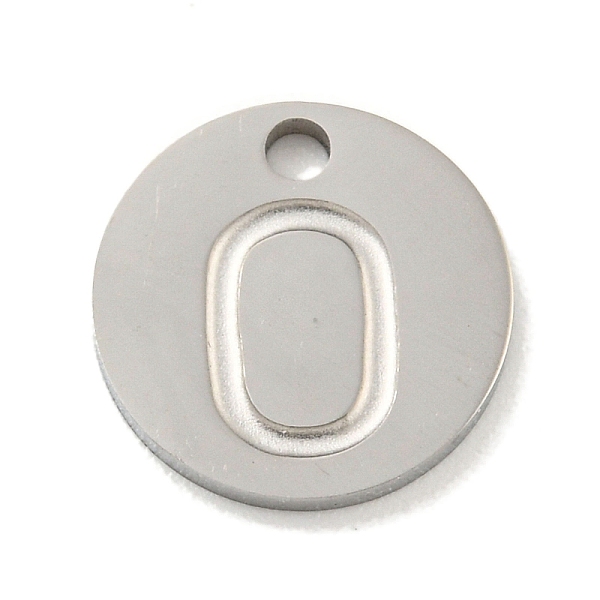 PandaHall 304 Stainless Steel Pendants, Laser Cut, Flat Round with Letter Charm, Stainless Steel Color, Letter O, 10x1mm, Hole: 1.4mm 304...
PandaHall 304 Stainless Steel Pendants, Laser Cut, Flat Round with Letter Charm, Stainless Steel Color, Letter O, 10x1mm, Hole: 1.4mm 304...