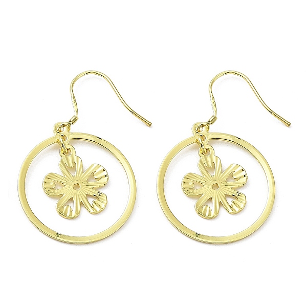 PandaHall Snowflake & Flower Asymmetrical Earrings, Rack Plating Brass Dnagle Earring, Long-Lasting Plated, Real 18K Gold Plated, 42x25mm...
PandaHall Snowflake & Flower Asymmetrical Earrings, Rack Plating Brass Dnagle Earring, Long-Lasting Plated, Real 18K Gold Plated, 42x25mm...