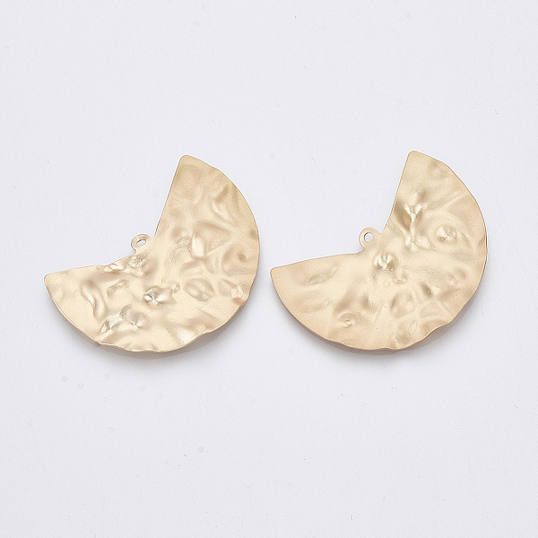 PandaHall Smooth Surface Iron Pendants, Cadmium Free & Lead Free, Hammered, Fan, Matte Gold Color, 28x39x2mm, Hole: 1.4mm Iron Fan
PandaHall Smooth Surface Iron Pendants, Cadmium Free & Lead Free, Hammered, Fan, Matte Gold Color, 28x39x2mm, Hole: 1.4mm Iron Fan