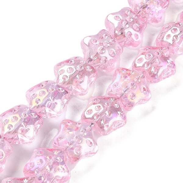 PandaHall Baking Paint Glass Beads Strands, Star, 14.5x15x9mm, Hole: 1mm, about 45pcs/strand, 24.02''(61cm) Glass Star
PandaHall Baking Paint Glass Beads Strands, Star, 14.5x15x9mm, Hole: 1mm, about 45pcs/strand, 24.02''(61cm) Glass Star