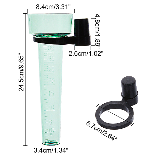 PandaHall AHANDMAKER Polystyrene Measuring Cup, for Garden Rain Measuring, Colorful, 8.3x24.5cm PS
PandaHall AHANDMAKER Polystyrene Measuring Cup, for Garden Rain Measuring, Colorful, 8.3x24.5cm PS