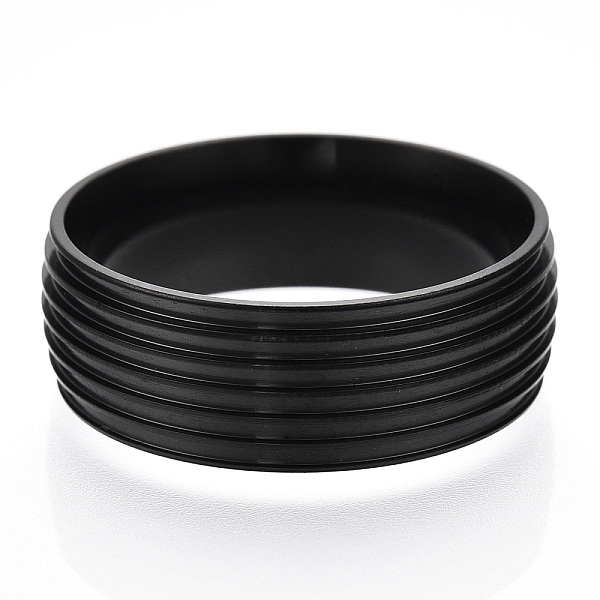 PandaHall 201 Stainless Steel Grooved Finger Ring Settings, Ring Core Blank for Enamel, Electrophoresis Black, 8mm, Size 10, Inner Diameter...
PandaHall 201 Stainless Steel Grooved Finger Ring Settings, Ring Core Blank for Enamel, Electrophoresis Black, 8mm, Size 10, Inner Diameter...