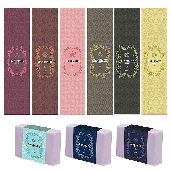PandaHall Soap Paper Tag, Kraft Paper Soap Wrappers, Rectangle, for Soap Packaging, Floral Pattern, 50x210mm, 9 style, 10pcs/style...
PandaHall Soap Paper Tag, Kraft Paper Soap Wrappers, Rectangle, for Soap Packaging, Floral Pattern, 50x210mm, 9 style, 10pcs/style...
