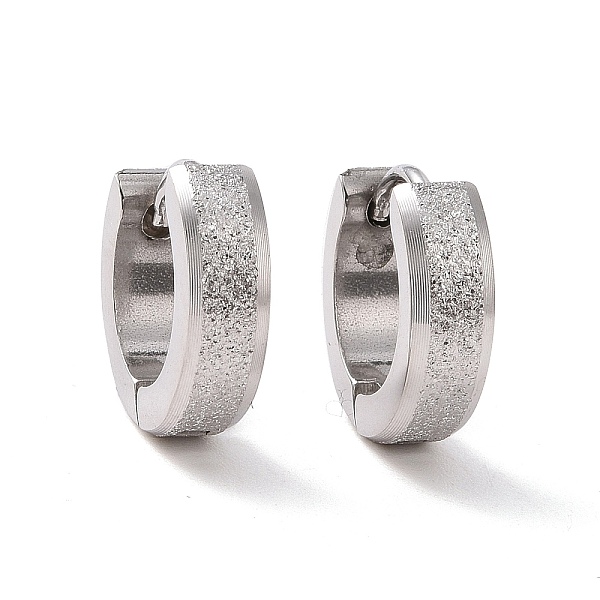 PandaHall 304 Stainless Steel Thick Hoop Earrings for Men Women, Stainless Steel Color, 12.5x13x4mm, Pin: 0.8mm 304 Stainless Steel Round
PandaHall 304 Stainless Steel Thick Hoop Earrings for Men Women, Stainless Steel Color, 12.5x13x4mm, Pin: 0.8mm 304 Stainless Steel Round
