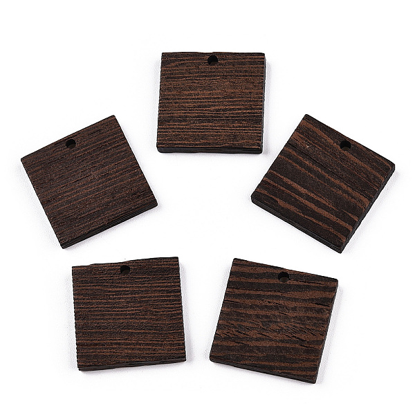 PandaHall Natural Wenge Wood Pendants, Undyed, Square Charms, Coconut Brown, 23x23x3.5mm, Hole: 2mm Wood Square
PandaHall Natural Wenge Wood Pendants, Undyed, Square Charms, Coconut Brown, 23x23x3.5mm, Hole: 2mm Wood Square