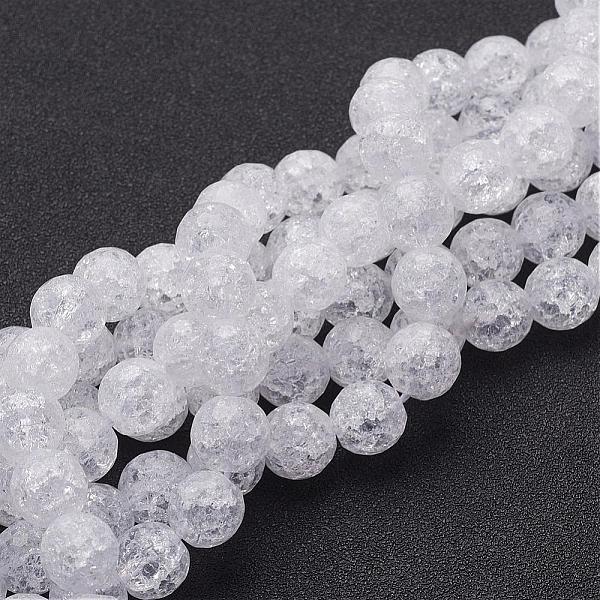 PandaHall Synthetic Crackle Quartz Beads Strands, 128 Facets, Round, White, 10mm, Hole: 1mm, about 40pcs/strand, 16 inch Crackle Quartz...
PandaHall Synthetic Crackle Quartz Beads Strands, 128 Facets, Round, White, 10mm, Hole: 1mm, about 40pcs/strand, 16 inch Crackle Quartz...