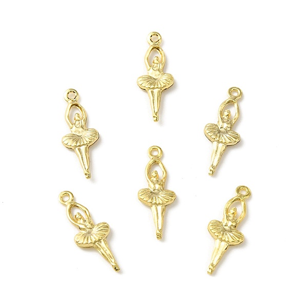 PandaHall Brass Pendants, Cadmium Free & Lead Free, Ballet Charm, Real 24K Gold Plated, 18.5x7x1.7mm, Hole: 1.2mm Brass Human
PandaHall Brass Pendants, Cadmium Free & Lead Free, Ballet Charm, Real 24K Gold Plated, 18.5x7x1.7mm, Hole: 1.2mm Brass Human