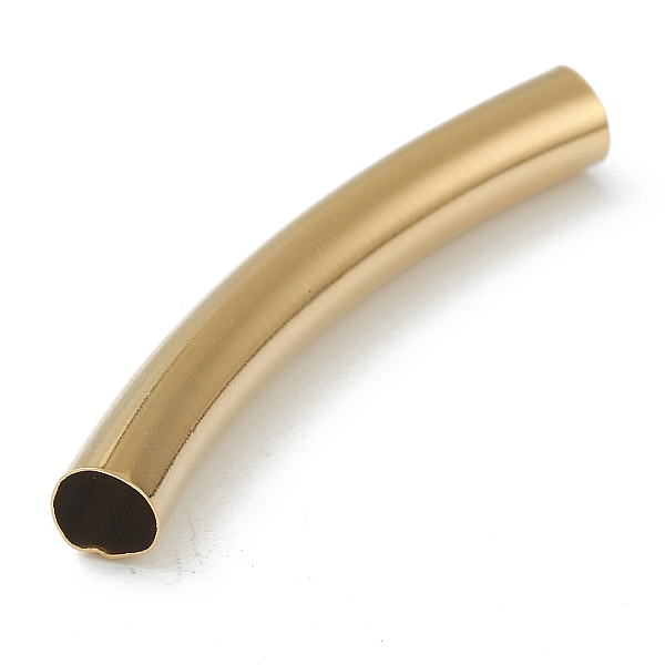 PandaHall Brass Tube Beads, Long-Lasting Plated, Curved Beads, Tube, Real 24K Gold Plated, 43x6mm, Hole: 5mm Brass Tube
PandaHall Brass Tube Beads, Long-Lasting Plated, Curved Beads, Tube, Real 24K Gold Plated, 43x6mm, Hole: 5mm Brass Tube