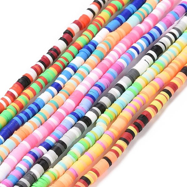 PandaHall Polymer Clay Beads, Heishi Beads, Applicable to Earring Bracelet Necklace Jewelry Making, Disc/Flat Round, Mixed Color, 3x1mm..., Multicolor
PandaHall Polymer Clay Beads, Heishi Beads, Applicable to Earring Bracelet Necklace Jewelry Making, Disc/Flat Round, Mixed Color, 3x1mm..., Multicolor