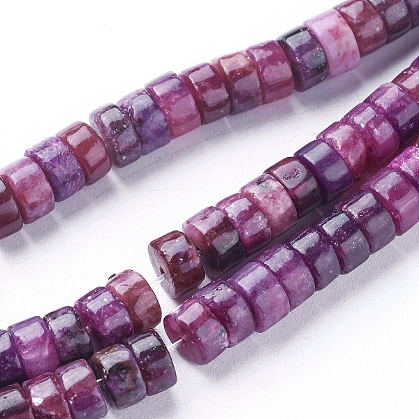 PandaHall Natural Lepidolite/Purple Mica Stone Beads Strands, Spodumene Beads, Heishi Beads, Flat Round/Disc, 6~6.5x3~3.5mm, Hole: 1mm...
PandaHall Natural Lepidolite/Purple Mica Stone Beads Strands, Spodumene Beads, Heishi Beads, Flat Round/Disc, 6~6.5x3~3.5mm, Hole: 1mm...