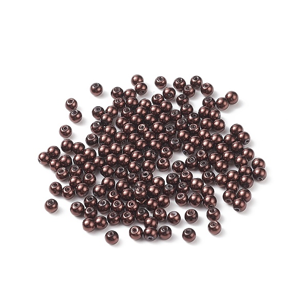 PandaHall (Defective Closeout Sale: Adhesion) Glass Pearl Beads, Pearlized, Round, Coconut Brown, 4~4.2mm, Hole: 1mm, about 5300pcs/500g...
PandaHall (Defective Closeout Sale: Adhesion) Glass Pearl Beads, Pearlized, Round, Coconut Brown, 4~4.2mm, Hole: 1mm, about 5300pcs/500g...