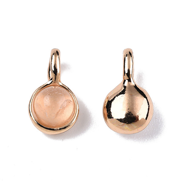 PandaHall Natural Rose Quartz Charms, with Light Gold Plated Brass Findings, Round, 11.5x6.5x5mm, Hole: 2mm Rose Quartz Round
PandaHall Natural Rose Quartz Charms, with Light Gold Plated Brass Findings, Round, 11.5x6.5x5mm, Hole: 2mm Rose Quartz Round