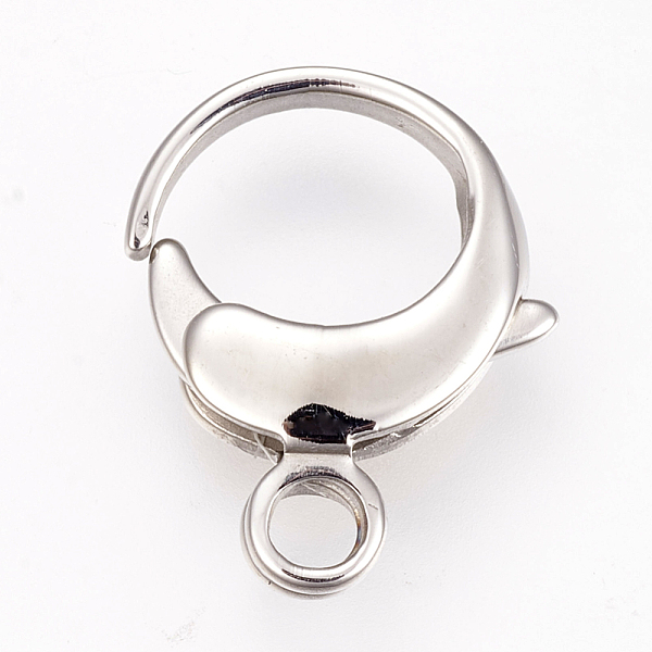 PandaHall 304 Stainless Steel Lobster Claw Clasps, Stainless Steel Color, 16.5x13x3.5mm, Hole: 2.5mm 304 Stainless Steel Others
PandaHall 304 Stainless Steel Lobster Claw Clasps, Stainless Steel Color, 16.5x13x3.5mm, Hole: 2.5mm 304 Stainless Steel Others