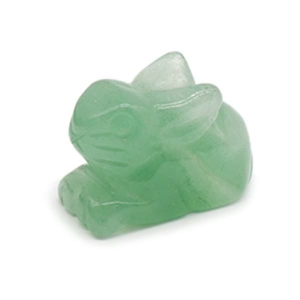 PandaHall Natural Green Aventurine Rabbit Figurine Display Decorations, Energy Stone Ornaments, 26~27.5x11.5~14x17.3~20.5mm Green Aventurine...
PandaHall Natural Green Aventurine Rabbit Figurine Display Decorations, Energy Stone Ornaments, 26~27.5x11.5~14x17.3~20.5mm Green Aventurine...