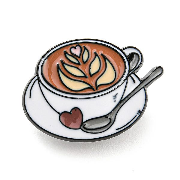 PandaHall Latte Art Coffee Enamel Pins, Black Alloy Brooches for Backpack Clothes, Cup, 19x26.5x1.5mm Alloy+Enamel Tableware
PandaHall Latte Art Coffee Enamel Pins, Black Alloy Brooches for Backpack Clothes, Cup, 19x26.5x1.5mm Alloy+Enamel Tableware