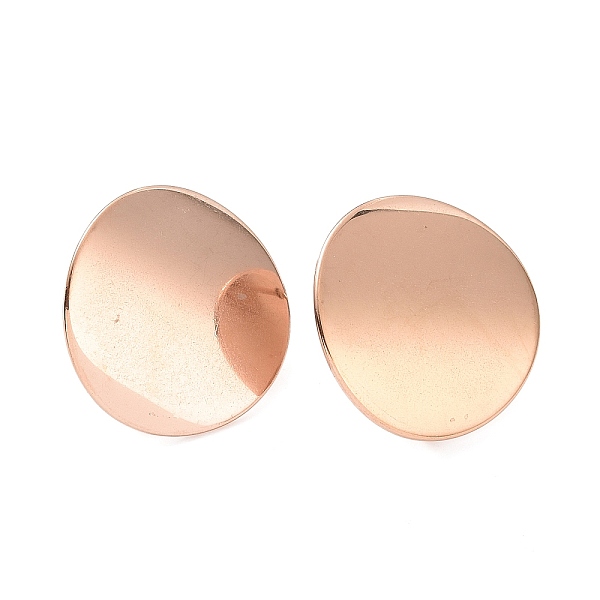PandaHall 304 Stainless Steel Stud Earring Findings, with Loop, Curved, Flat Round, Rose Gold, 20mm, Hole: 3mm, Pin: 0.8mm 304 Stainless...
PandaHall 304 Stainless Steel Stud Earring Findings, with Loop, Curved, Flat Round, Rose Gold, 20mm, Hole: 3mm, Pin: 0.8mm 304 Stainless...