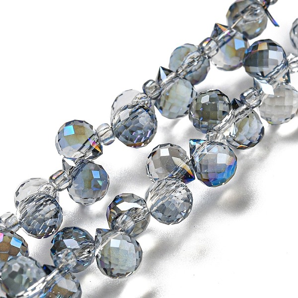 PandaHall Full Rainbow Plated Electroplate Transparent Glass Beads Strands, Faceted, Teardrop, Slate Gray, 6x5x5mm, Hole: 0.8mm, about...
PandaHall Full Rainbow Plated Electroplate Transparent Glass Beads Strands, Faceted, Teardrop, Slate Gray, 6x5x5mm, Hole: 0.8mm, about...