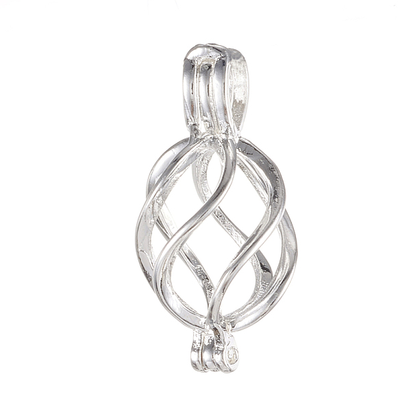 PandaHall Brass Locket Pendants, Cage Pendants, Cadmium Free & Nickel Free & Lead Free, Hollow, Twisted Teardrop, Silver Color Plated...
PandaHall Brass Locket Pendants, Cage Pendants, Cadmium Free & Nickel Free & Lead Free, Hollow, Twisted Teardrop, Silver Color Plated...