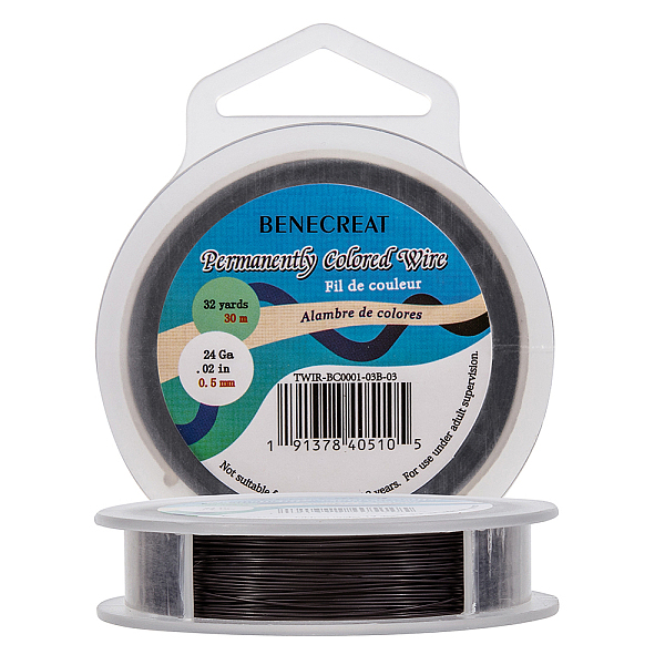 PandaHall BENECREAT 98-Feet 0.02inch (0.5mm) 7-Strand Black Bead String Wire Nylon Coated Stainless Steel Wire for Necklace Bracelet Beading...
PandaHall BENECREAT 98-Feet 0.02inch (0.5mm) 7-Strand Black Bead String Wire Nylon Coated Stainless Steel Wire for Necklace Bracelet Beading...