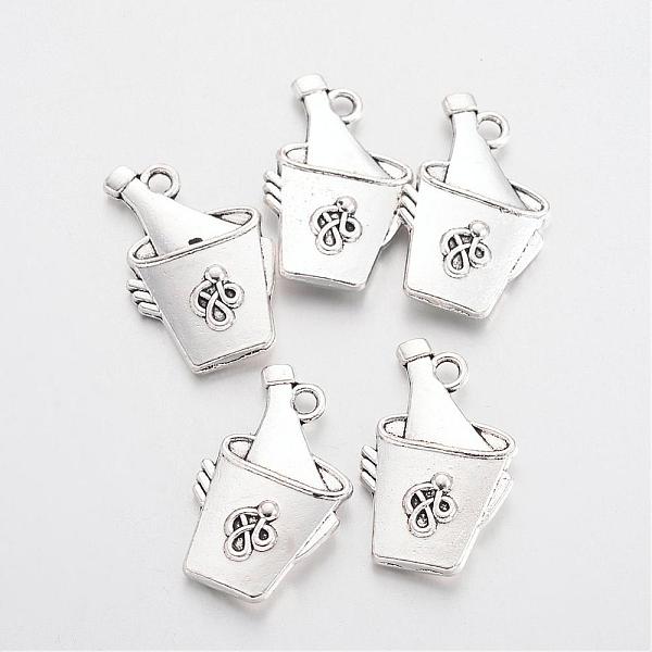 PandaHall Tibetan Style Zinc Alloy Pendants, Lead Free & Cadmium Free, Beer Barrel, Antique Silver, 24.5x15.6x4mm, Hole: 2mm, about...
PandaHall Tibetan Style Zinc Alloy Pendants, Lead Free & Cadmium Free, Beer Barrel, Antique Silver, 24.5x15.6x4mm, Hole: 2mm, about...
