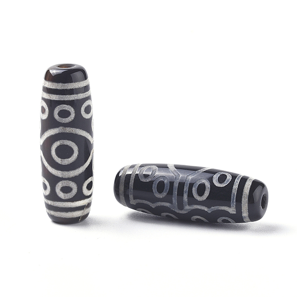PandaHall Tibetan Style 15-Eye dZi Beads, Natural Agate, Dyed & Heated, Rice, 29.5~31x10~12mm, Hole: 1.5~2.8mm Tibetan Agate Rice
PandaHall Tibetan Style 15-Eye dZi Beads, Natural Agate, Dyed & Heated, Rice, 29.5~31x10~12mm, Hole: 1.5~2.8mm Tibetan Agate Rice