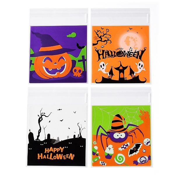 PandaHall Plastic Bakeware Bag, with Self-adhesive, for Chocolate, Candy, Cookies, Square with Halloween Theme Pattern, Mixed Color..., Multicolor
PandaHall Plastic Bakeware Bag, with Self-adhesive, for Chocolate, Candy, Cookies, Square with Halloween Theme Pattern, Mixed Color..., Multicolor