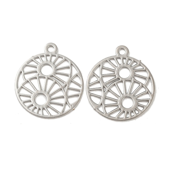 PandaHall Brass Etched Metal Embellishments Connecotr Charms, Long-Lasting Plated, Flat Round with Hollow Out, Platinum, 17.5x15x0.3mm, Hole...
PandaHall Brass Etched Metal Embellishments Connecotr Charms, Long-Lasting Plated, Flat Round with Hollow Out, Platinum, 17.5x15x0.3mm, Hole...