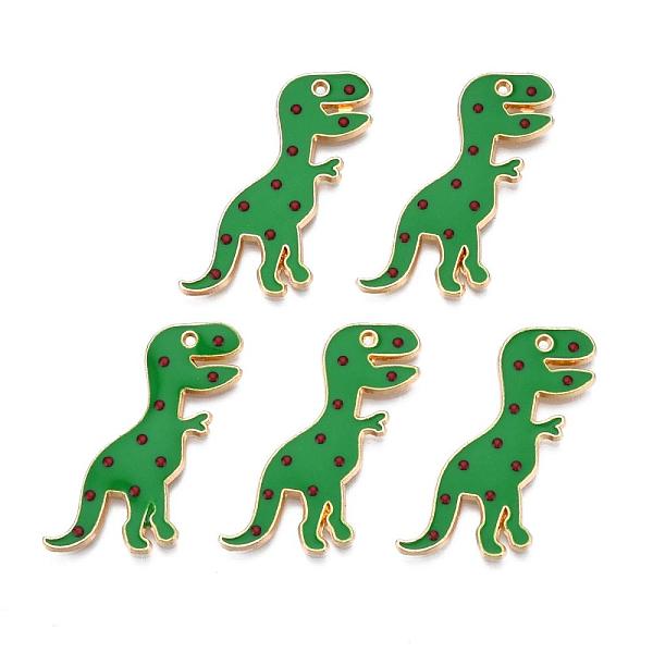 PandaHall Alloy Enamel Pendants, Cadmium Free & Lead Free, Dinosaur, Light Gold, Green, 29x21x2mm, Hole: 1.2mm Alloy+Enamel Dinosaur Green
PandaHall Alloy Enamel Pendants, Cadmium Free & Lead Free, Dinosaur, Light Gold, Green, 29x21x2mm, Hole: 1.2mm Alloy+Enamel Dinosaur Green