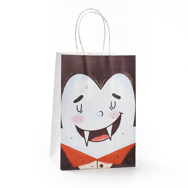 PandaHall Halloween Theme Kraft Paper Gift Bags, Shopping Bags, Rectangle, Colorful, Halloween Themed Pattern, Finished Product...
PandaHall Halloween Theme Kraft Paper Gift Bags, Shopping Bags, Rectangle, Colorful, Halloween Themed Pattern, Finished Product...