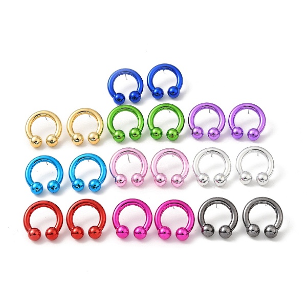 PandaHall Ring Acrylic Stud Earrings, with 316 Surgical Stainless Steel Pins, Mixed Color, 30.5x29.5mm Acrylic Ring Multicolor
PandaHall Ring Acrylic Stud Earrings, with 316 Surgical Stainless Steel Pins, Mixed Color, 30.5x29.5mm Acrylic Ring Multicolor