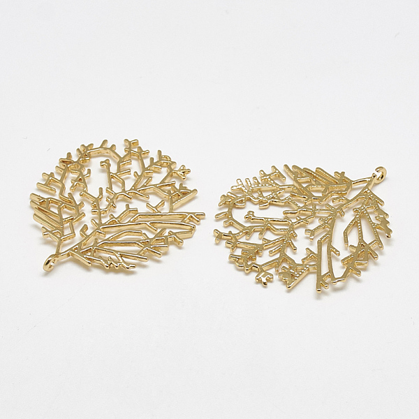 PandaHall Brass Links connectors, Tree, Real 18K Gold Plated, 36x32.5x1.5mm, Hole: 2mm Brass Tree
PandaHall Brass Links connectors, Tree, Real 18K Gold Plated, 36x32.5x1.5mm, Hole: 2mm Brass Tree