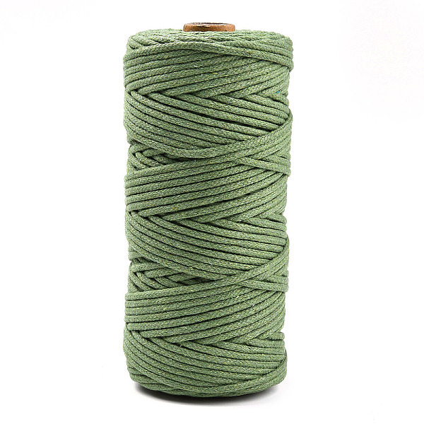 PandaHall Cotton String Threads, Macrame Cord, Decorative String Threads, for DIY Crafts, Gift Wrapping and Jewelry Making, Olive Drab, 3mm...
PandaHall Cotton String Threads, Macrame Cord, Decorative String Threads, for DIY Crafts, Gift Wrapping and Jewelry Making, Olive Drab, 3mm...