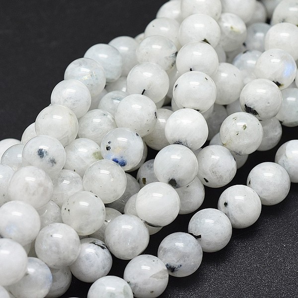 PandaHall Natural Rainbow Moonstone Beads Strands, Round, 8mm, Hole: 1mm, about 48pcs/strand, 15.5 inch(39.5cm) Rainbow Moonstone Round
PandaHall Natural Rainbow Moonstone Beads Strands, Round, 8mm, Hole: 1mm, about 48pcs/strand, 15.5 inch(39.5cm) Rainbow Moonstone Round
