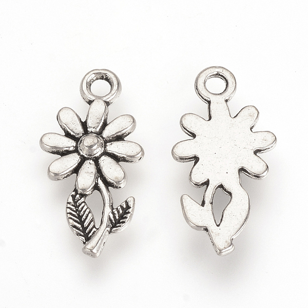 PandaHall Tibetan Style Alloy Pendants, Flower, Cadmium Free & Lead Free, Antique Silver, 19x10x2mm, Hole: 2mm, about 1720pcs/1000g Alloy...
PandaHall Tibetan Style Alloy Pendants, Flower, Cadmium Free & Lead Free, Antique Silver, 19x10x2mm, Hole: 2mm, about 1720pcs/1000g Alloy...
