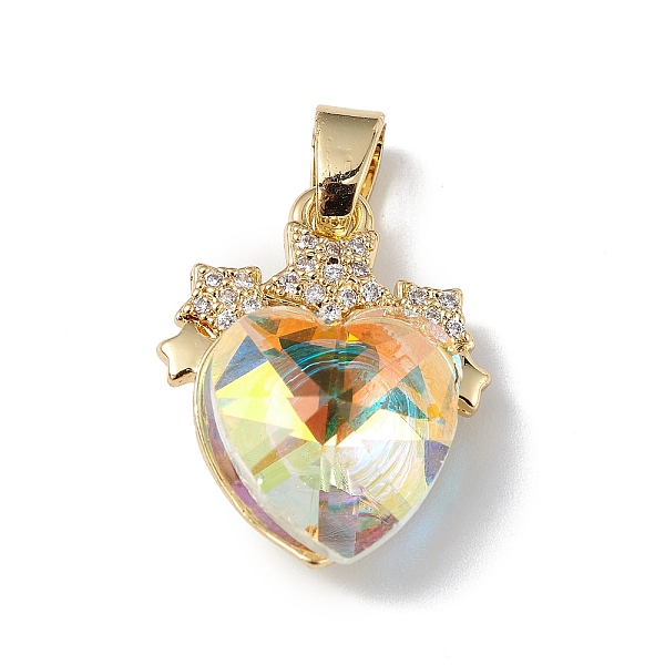 PandaHall Real 18K Gold Plated Rack Plating Brass Micro Pave Clear Cubic Zirconia Pendants, with Glass, Long-Lasting Plated, Cadmium Free &..., Yellow
PandaHall Real 18K Gold Plated Rack Plating Brass Micro Pave Clear Cubic Zirconia Pendants, with Glass, Long-Lasting Plated, Cadmium Free &..., Yellow