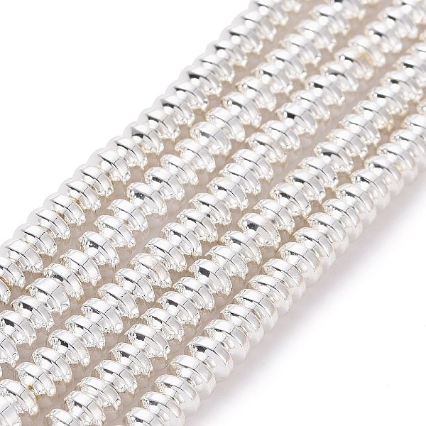 PandaHall Electroplate Non-magnetic Synthetic Hematite Beads Strands, Grade AA, Long-Lasting Plated, Rondelle, Silver Plated, 4x2mm, Hole...
PandaHall Electroplate Non-magnetic Synthetic Hematite Beads Strands, Grade AA, Long-Lasting Plated, Rondelle, Silver Plated, 4x2mm, Hole...