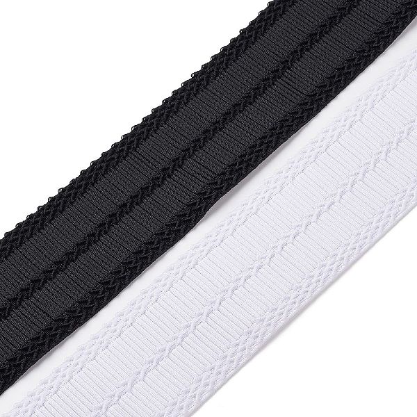 PandaHall 4 Yards 2 Colors Nylon Elastic Ribbon, Flat, Mixed Color, 60x2mm, 2 yards/color Elastic Fibre Flat Multicolor
PandaHall 4 Yards 2 Colors Nylon Elastic Ribbon, Flat, Mixed Color, 60x2mm, 2 yards/color Elastic Fibre Flat Multicolor