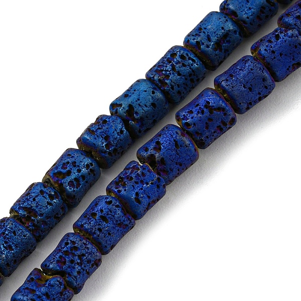 PandaHall Electroplated Natural Lava Rock Beads Strands, Column, Blue Plated, 4~4.5x2~2.5mm, Hole: 1mm, about 154pcs/strand, 16.54''(42cm)...
PandaHall Electroplated Natural Lava Rock Beads Strands, Column, Blue Plated, 4~4.5x2~2.5mm, Hole: 1mm, about 154pcs/strand, 16.54''(42cm)...