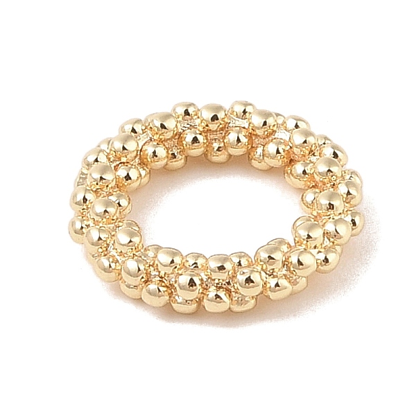 PandaHall Brass Closed Jump Rings, Real 14K Gold Plated, Bubble ring bump, Real 14K Gold Plated, 14.5x3mm, Inner Diameter: 8mm Brass Ring
PandaHall Brass Closed Jump Rings, Real 14K Gold Plated, Bubble ring bump, Real 14K Gold Plated, 14.5x3mm, Inner Diameter: 8mm Brass Ring