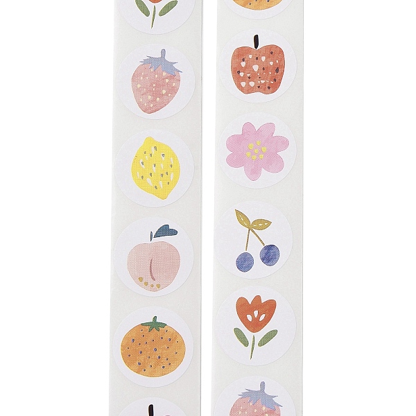 PandaHall Self-Adhesive Stickers, Flower & Fruits, for Presents Decoration, Food, 25mm Paper Food
PandaHall Self-Adhesive Stickers, Flower & Fruits, for Presents Decoration, Food, 25mm Paper Food