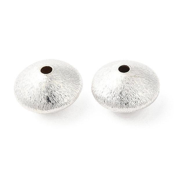 PandaHall Brass Textured Beads, Cadmium Free & Lead Free, Rondelle, Long-Lasting Plated, Matte Silver Color, 12x7.5mm, Hole: 1.8mm Brass...
PandaHall Brass Textured Beads, Cadmium Free & Lead Free, Rondelle, Long-Lasting Plated, Matte Silver Color, 12x7.5mm, Hole: 1.8mm Brass...