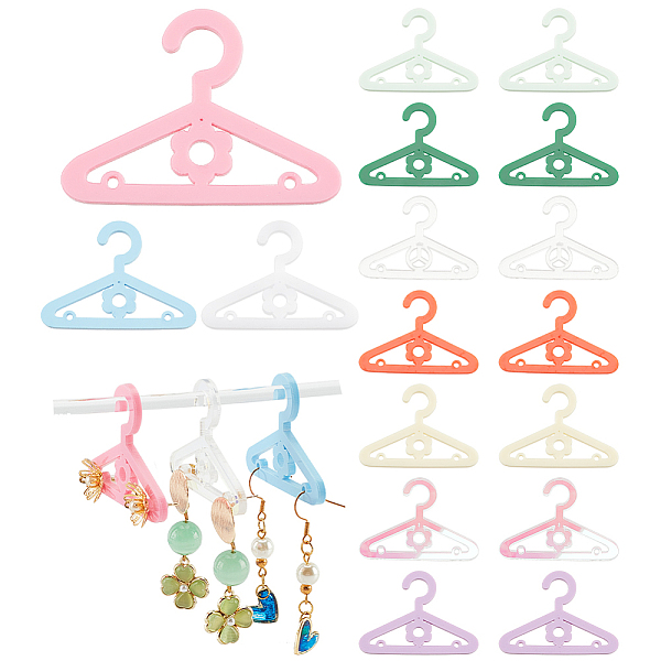 PandaHall 50Pcs 10 Colors Mini Acrylic Earring Hanger, Earring Display Accessories, for Earring Organizer Holder, Mixed Color, Flower..., Multicolor
PandaHall 50Pcs 10 Colors Mini Acrylic Earring Hanger, Earring Display Accessories, for Earring Organizer Holder, Mixed Color, Flower..., Multicolor