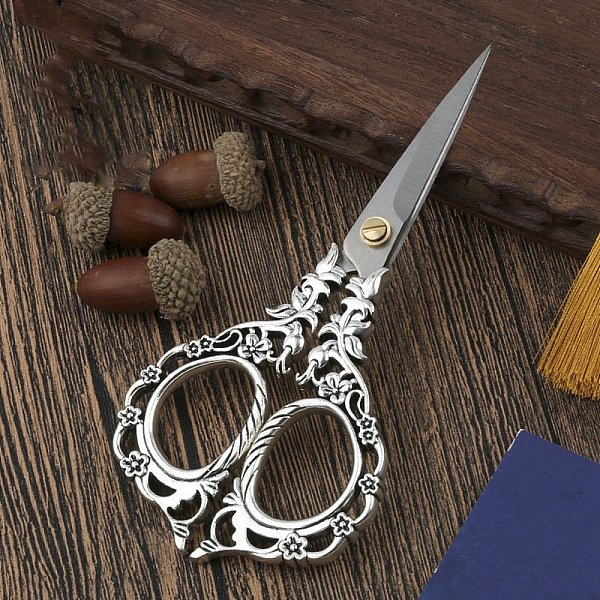 PandaHall Stainless Steel Scissors, Embroidery Scissors, Sewing Scissors, Stainless Steel Color, 153x70mm Stainless Steel
PandaHall Stainless Steel Scissors, Embroidery Scissors, Sewing Scissors, Stainless Steel Color, 153x70mm Stainless Steel