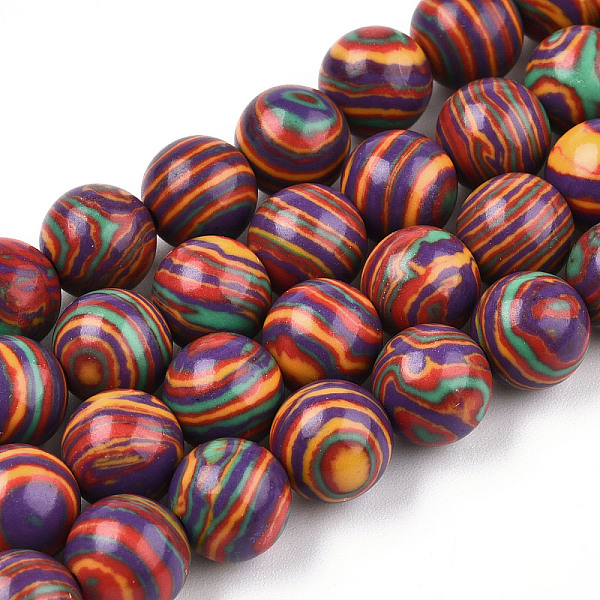 PandaHall Round Dyed Gemstone Beads Strands, Colorful, 8mm, Hole: 1mm, about 42~43pcs/strand, 14.37~14.65 inch(36.5~37.2cm) Synthetic...
PandaHall Round Dyed Gemstone Beads Strands, Colorful, 8mm, Hole: 1mm, about 42~43pcs/strand, 14.37~14.65 inch(36.5~37.2cm) Synthetic...