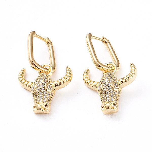 PandaHall Brass Micro Pave Clear Cubic Zirconia Huggie Hoop Earrings, Long-Lasting Plated, Cattle Head, Golden, 32mm, Pin: 1mm Brass Cattle...
PandaHall Brass Micro Pave Clear Cubic Zirconia Huggie Hoop Earrings, Long-Lasting Plated, Cattle Head, Golden, 32mm, Pin: 1mm Brass Cattle...