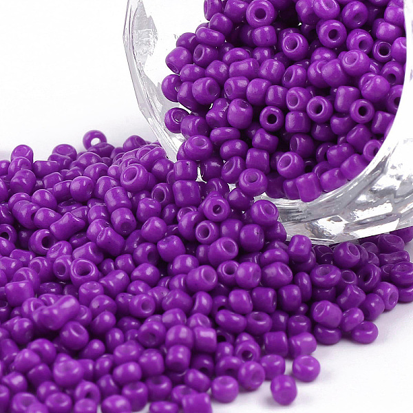PandaHall Baking Paint Glass Seed Beads, Medium Orchid, 12/0, 1.5~2mm, Hole: 0.5~1mm, about 3333pcs/50g, 50g/bag, 18bags/2pounds Glass
PandaHall Baking Paint Glass Seed Beads, Medium Orchid, 12/0, 1.5~2mm, Hole: 0.5~1mm, about 3333pcs/50g, 50g/bag, 18bags/2pounds Glass