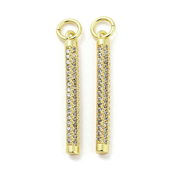 PandaHall Rack Plating Brass Micro Pave Clear Cubic Zirconia Pendants, Long-Lasting Plated, Cadmium Free & Lead Free, Stick, Real 18K Gold...
PandaHall Rack Plating Brass Micro Pave Clear Cubic Zirconia Pendants, Long-Lasting Plated, Cadmium Free & Lead Free, Stick, Real 18K Gold...
