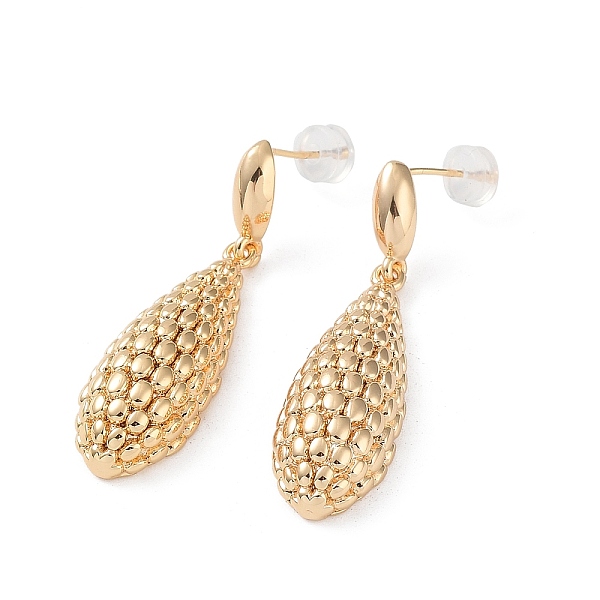 PandaHall Brass Teardrop Dangle Stud Earrings, with 925 Sterling Silver Pins for Women, Golden, 40x11mm Brass Teardrop
PandaHall Brass Teardrop Dangle Stud Earrings, with 925 Sterling Silver Pins for Women, Golden, 40x11mm Brass Teardrop